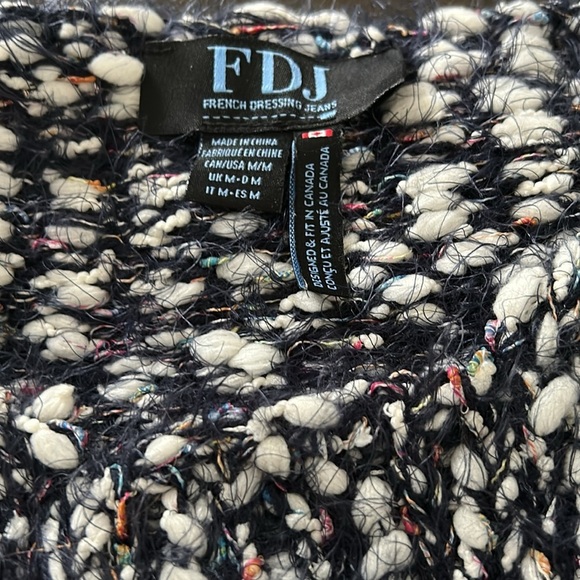 French Dressing Eyelash Knit Multi Colour Sweater - Picture 14 of 14